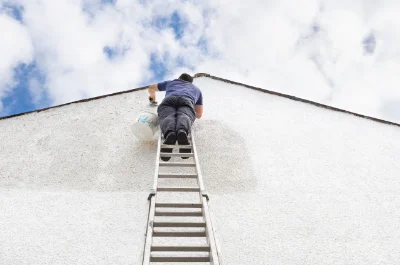 Peinture extérieure à la Chaux-en-Bresse — façades et ravalement